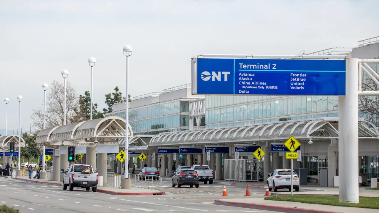 Delta Airlines ONT Terminal – Ontario Intl. Airport