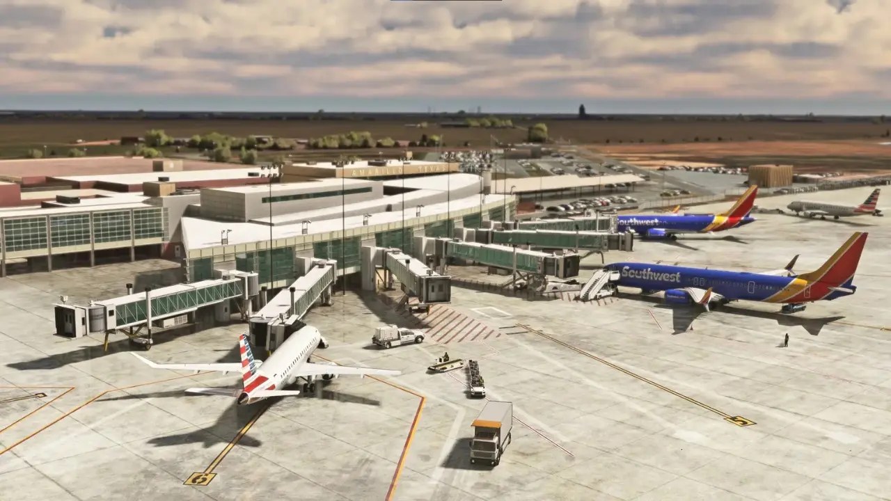 Southwest Airlines AMA Terminal – Rick Husband Amarillo International Airport