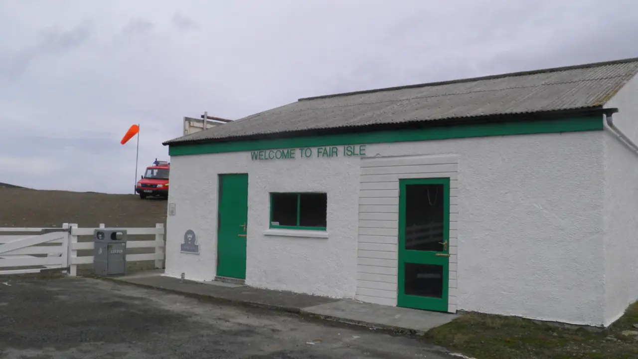 Loganair FIE Terminal – Fair Isle Airport