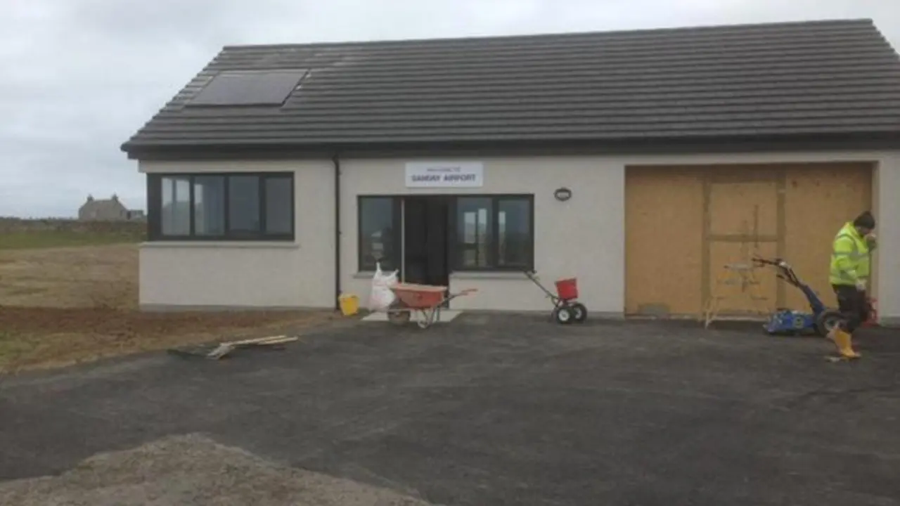 Loganair NDY Terminal – Sanday Airport