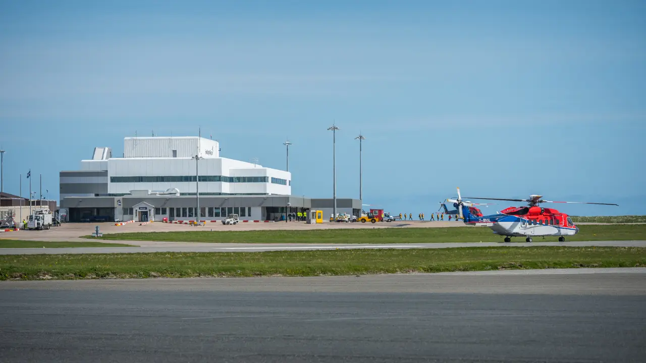 Loganair LSI Terminal – Sumburgh Airport